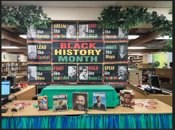 Black History Book Display